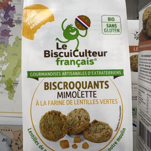 BISCROQUANTS MIMOLETTE BIO SANS GLUTEN