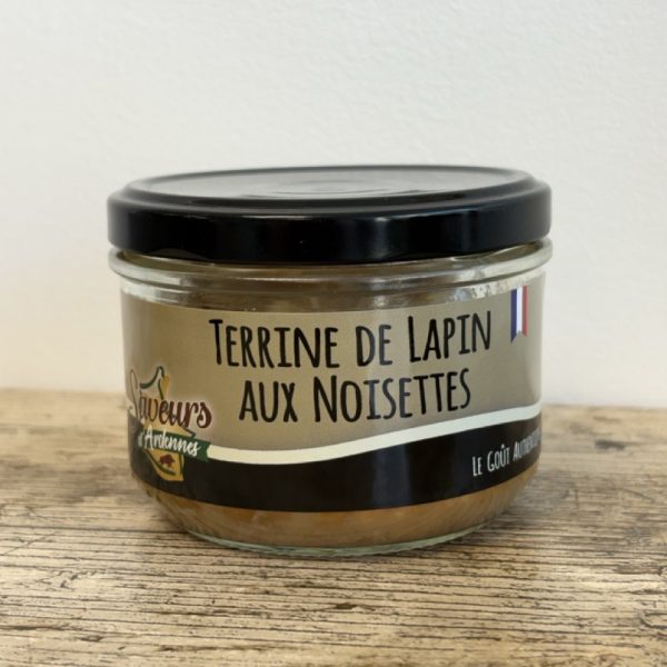 TERRINE DE LAPIN AUX NOISETTES - SAVEURS D'ARDENNES