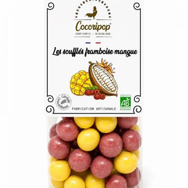 LES SOUFFLÉS FRAMBOISE ET MANGUE