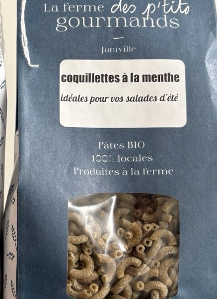 COQUILLETTES À LA MENTHE 500GR