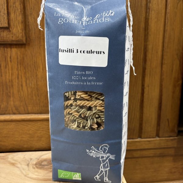 FUSILLI 3 COULEURS 500GR